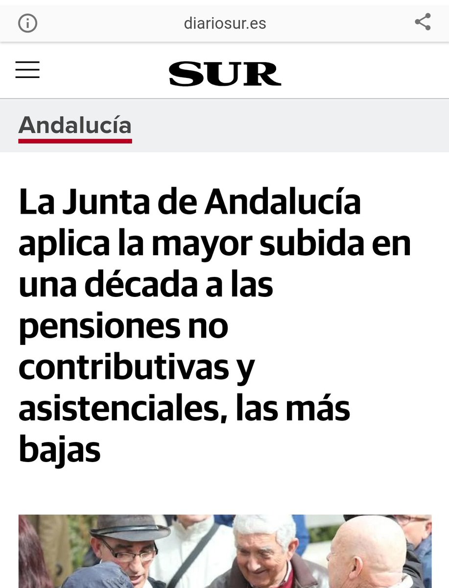 JuanMa_Moreno's tweet photo. Mientras Pedro Sánchez congela las pensiones hasta que forme un gobierno, Andalucía sube un 4% las ayudas a las más bajas, el mayor incremento en la última década en nuestra tierra. La prioridad de un proyecto se demuestra gestionando. Y la suya...
#SanchezCongelaLasPensiones https://t.co/Jyd7irnY0P