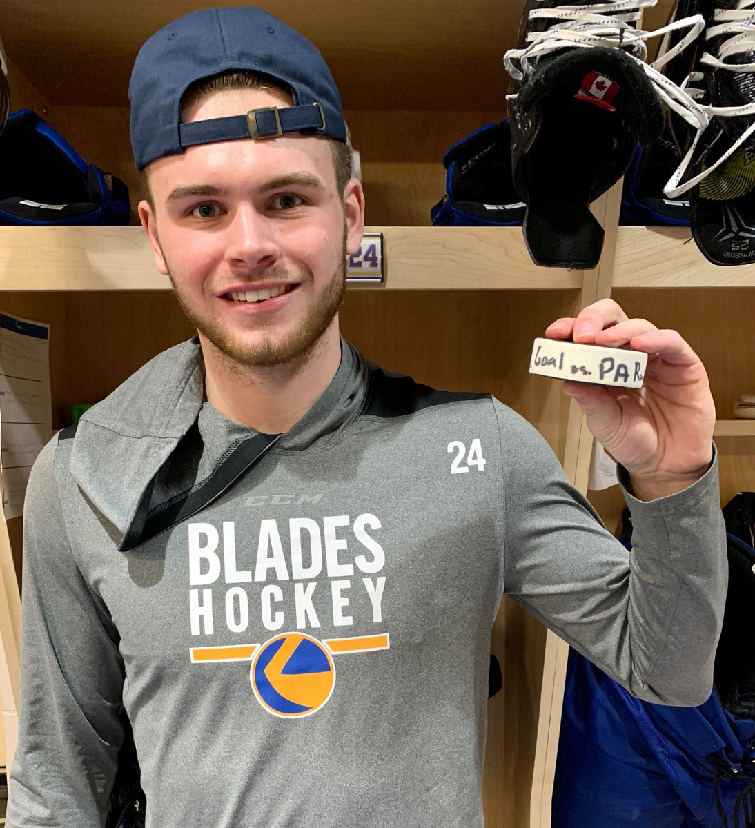 Shout out to defenceman Matt Sanders who notched his first career WHL goal last night, congrats! 👏