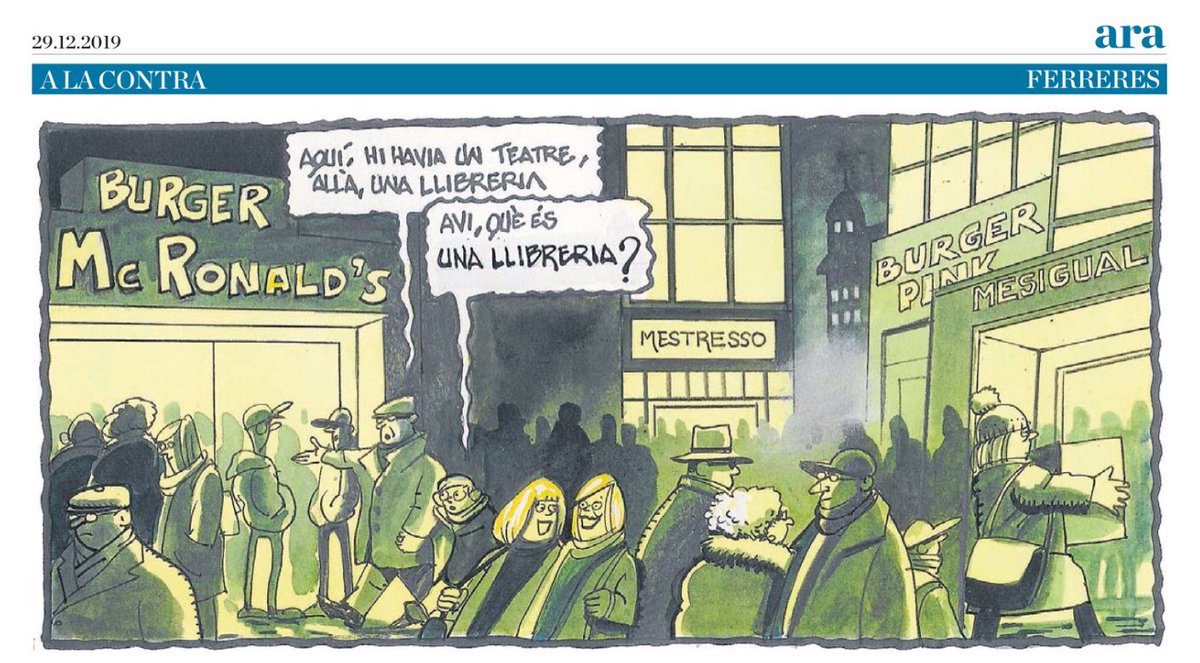 RETAILcatalunya's tweet photo. #vertebrantciutatssingulars
La importància del comerç local, avui vist per Ferreres al @diariARA
#RETAILcat
@estherveraARA @jcanadellb @angelschacon @MuntsaVilalta https://t.co/NCQ7W8K7re