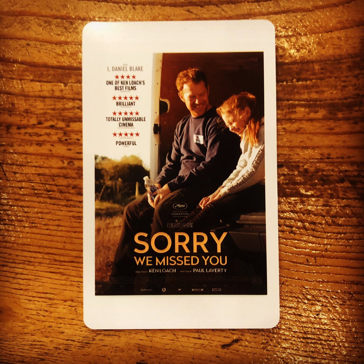 영화 ‘미안해요, 리키’ 관람 #미안해요리키 #SorryWeMissedYou #켄로치 #KenLoach #영화 #movie #포토카드 #photocard #아트나인 #ArtNine #메가박스이수 #MegaboxIsu...