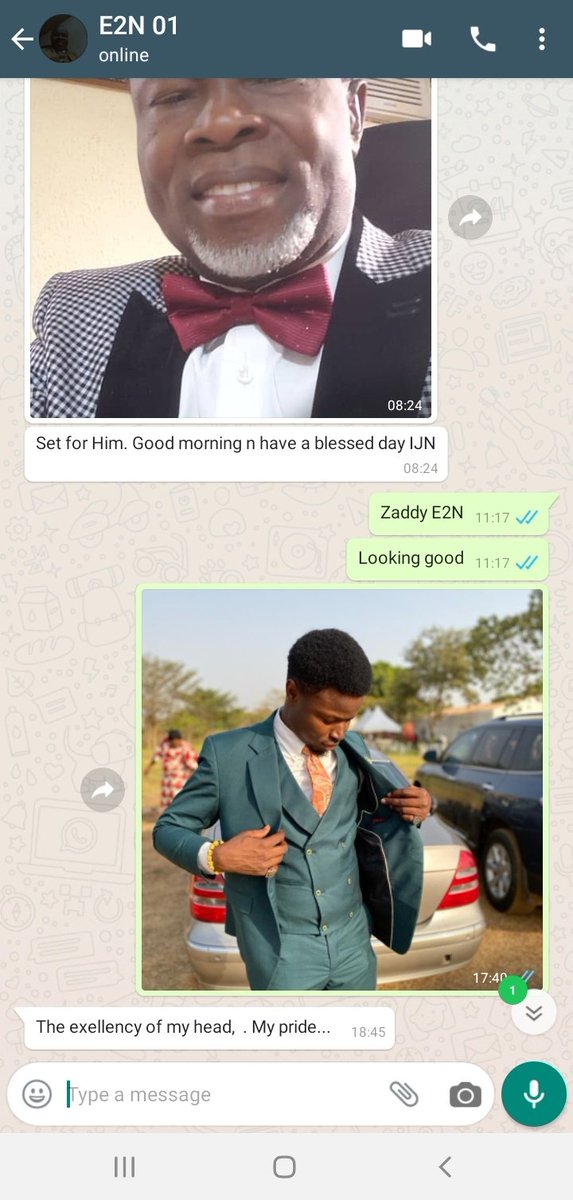 mr_e2n's tweet image. This has become a thing... my dad and I exchange pictures every Sunday !!! I love my pops🥰🥰