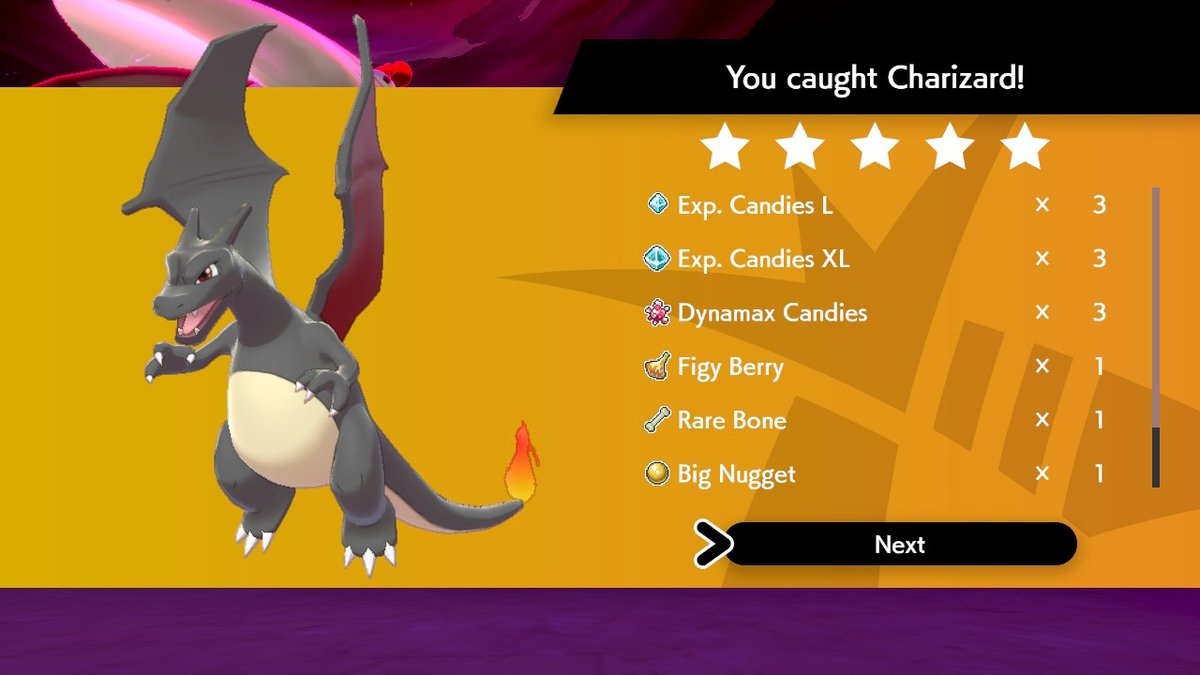 GygantaZard Shiny y con hidden ability xD this was a nice bday <3 yey

 #PokemonSwordShield