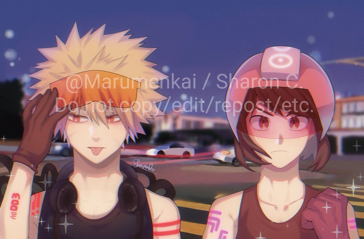 Marumenkai's tweet photo. Heres my merch piece for @ZineCode , which  has opened for preorders !! 👀

[ #bnha #mha #uraraka #bakugou #MyHeroAcademia #fanart #illustration #animeart #mangaart ] https://t.co/0xN0gl1FAS
