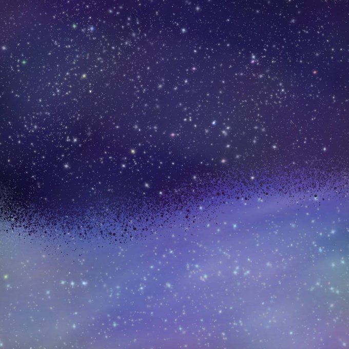 星空のイラストのtwitterイラスト検索結果