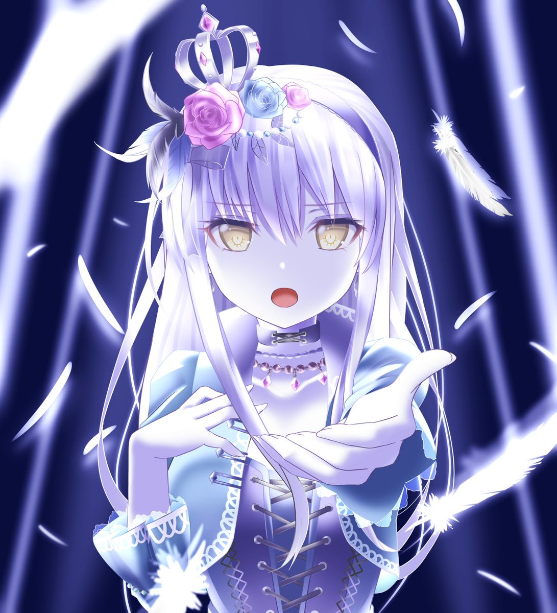 友希那さん バンドリ 湊友希那 ととしおんのイラスト