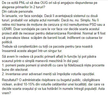 Stelian_Ion_USR's tweet image. Nu trebuie să renunţăm la alegerile locale în două tururi. 

Am comentat pe acest subiect şi la RFI.
rfi.ro/politica-11706…