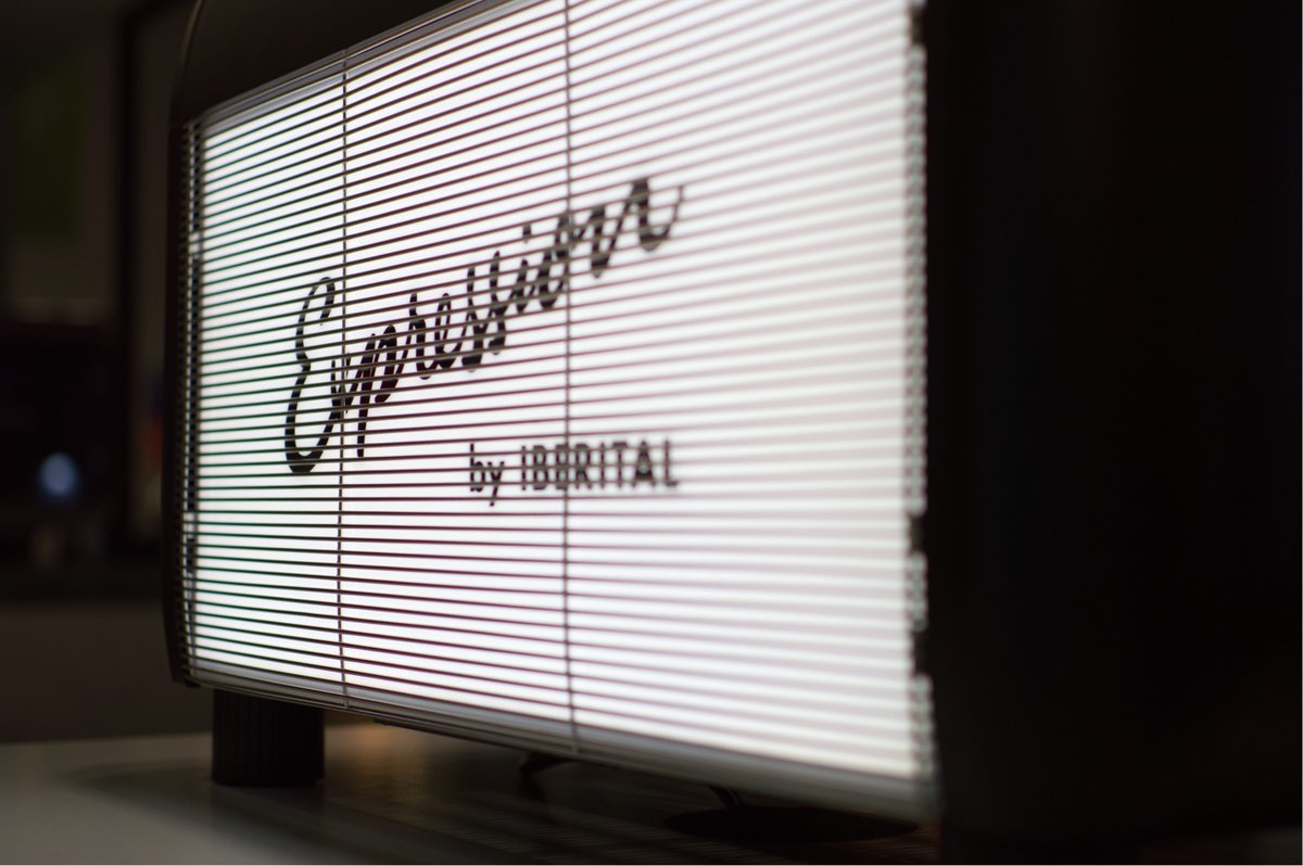 IBERITAL's tweet photo. The backlit panel of our Expression Pro will make shine your coffee shop with an elegant and stylish touch! ✨☕

#Iberital #ExpressionPro https://t.co/MBu1orsJ9W