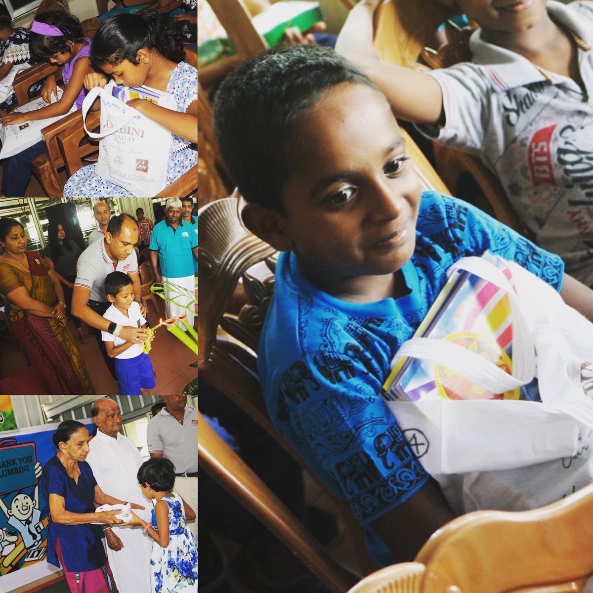 LumbiniTea's tweet photo. Team Lumbini Welfare Society annual Book donation campaign was held at Lumbini Tea Valley Ceylon with the participation of 127 children of the members of the team and was donated with the books they need for year 2020. https://t.co/RNXVGbAB9i