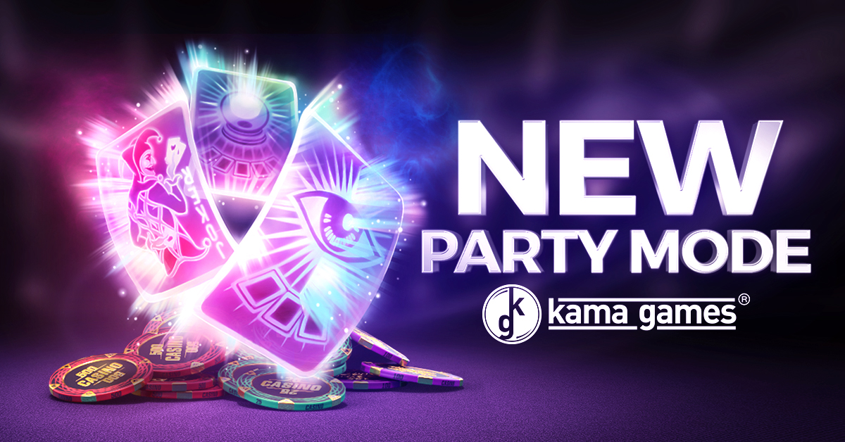 kamagames's tweet photo. KamaGames launches Super Party mode: https://t.co/ezwtBrFtK9
#KamaGames #Pokerist #BlackJackist https://t.co/2kmpqaw9uv