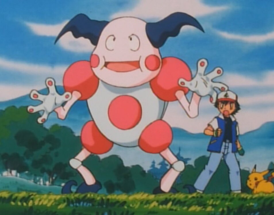 にかいち あと地味にバリちゃん初登場回 ポケモンサーカスのバリヤード は 映画 ミュウツーの逆襲 の前日譚的な意味でサカキのミュウツーがアニポケ本編に登場した貴重な回でもあるので是非 Anipoke アニポケ T Co uhtkqh5f Twitter