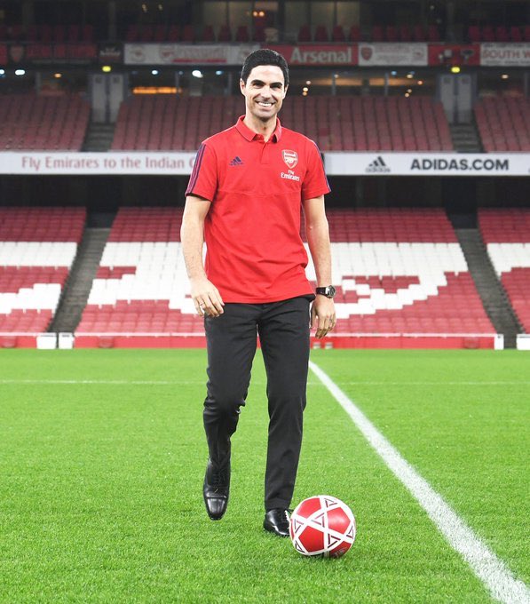 1886Artekkers's tweet photo. Arteta: "We are the biggest football club in England, and we have to play a little bit with that arrogance, that belief. This stadium has to create fear again. I used to hate coming here as an opponent, and we need to use that power." https://t.co/QEywhpUEKa