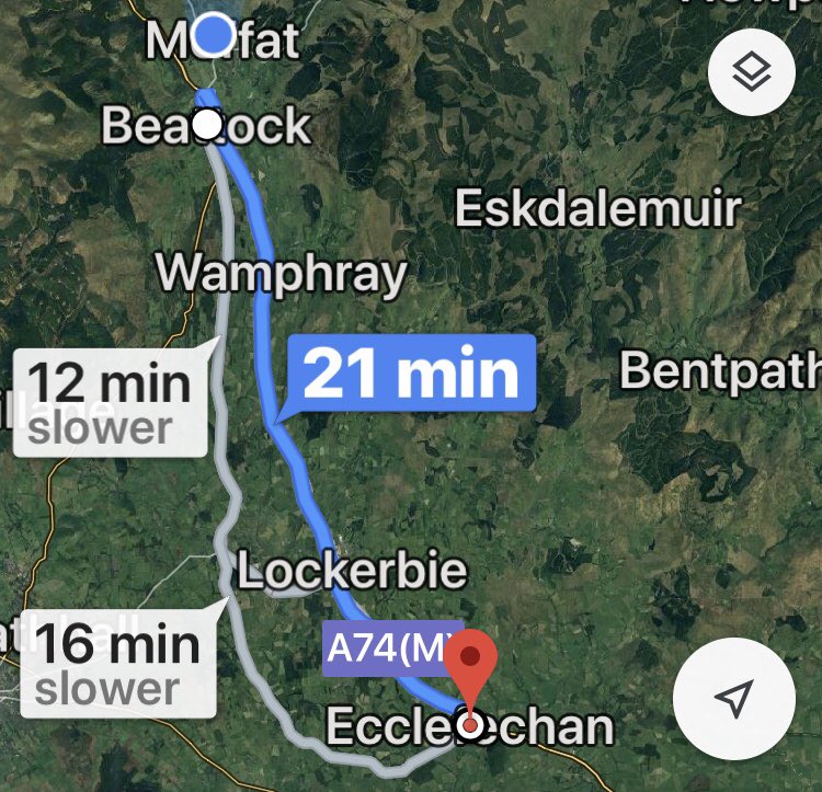 speedomick's tweet photo. I will be passing through #Wamphray and #Lockerbie today so keep your eyes peels peeps ππ₯Ά https://t.co/lEaefhM2CS