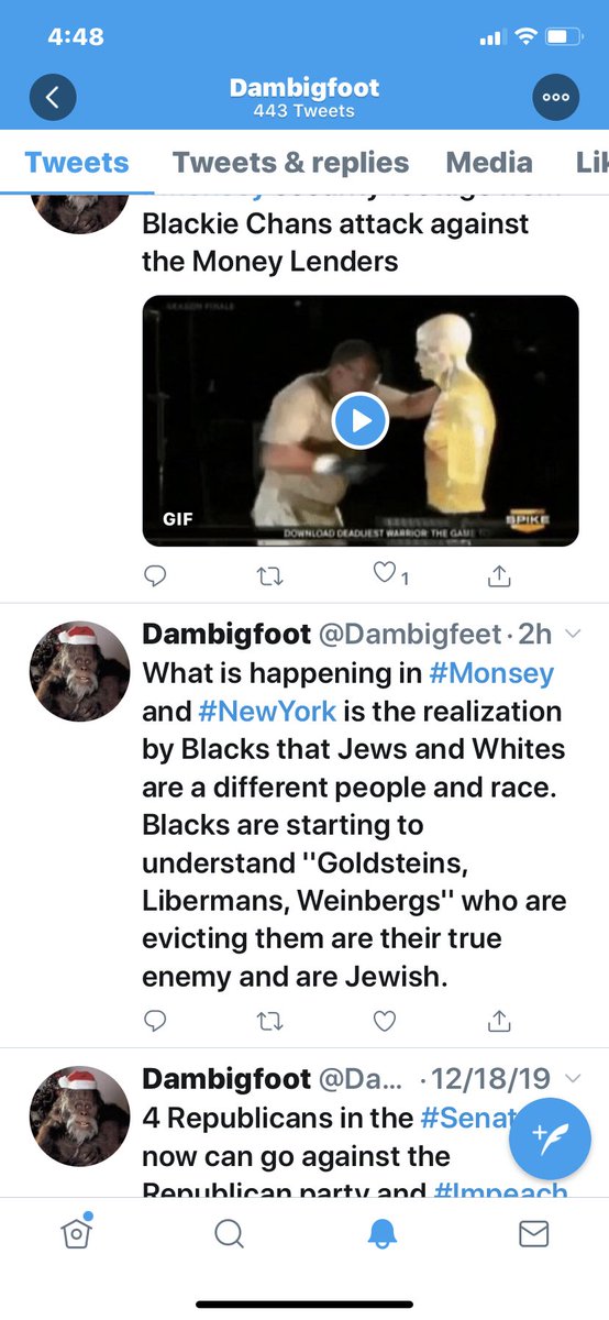 UnityTrump's tweet photo. @AdrianaCohen16 @realDonaldTrump @GreggJarrett @FoxBusiness @BonginoReport Get this bigot people https://t.co/CRFioQ7sTu