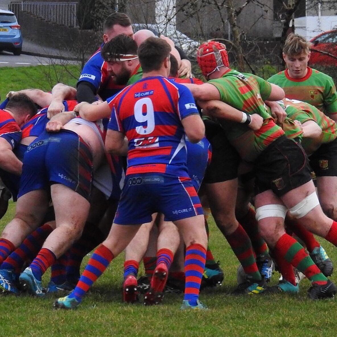 TIGHTH3AD's tweet photo. Tondu 16 - 21 @NantyffyllonRFC β€οΈπ happy to get our 1st win on the road #Oldbutgold #scrumforfun #festivelyplump https://t.co/BdIe5OrjFY