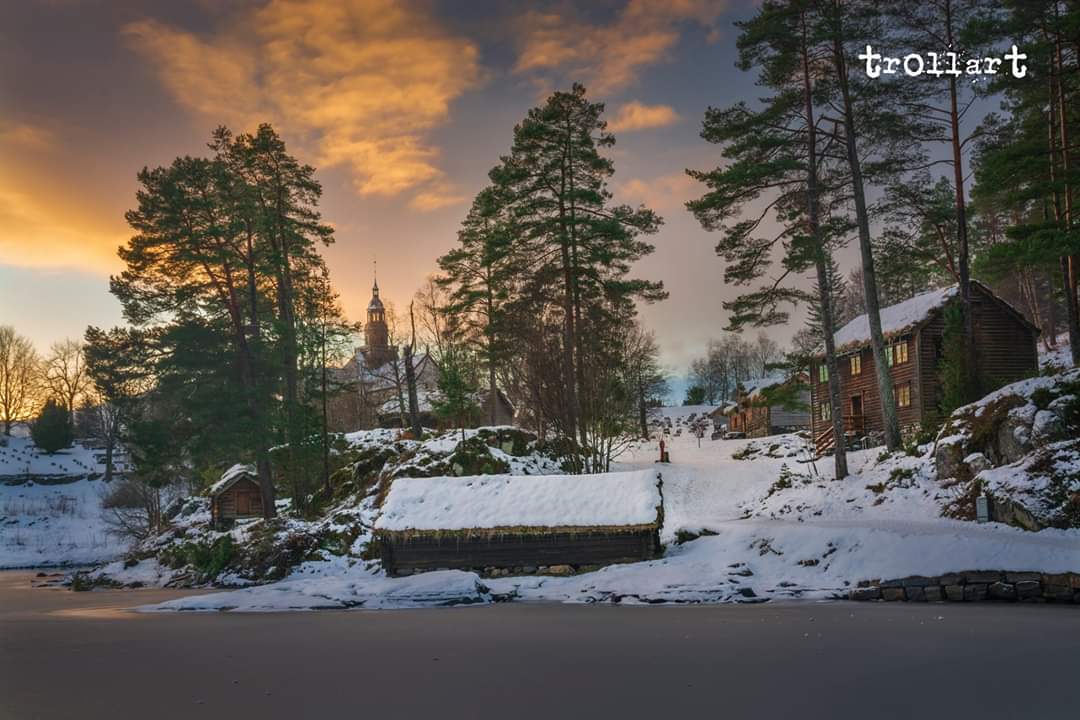 Borgund Church and the Sunnmøre Museum in #Ålesund 😍 Photo TrollArt #Norway #travel #photography <a href="/VisitAlesund/">Ålesund & Sunnmøre</a> <a href="/fjordnorway/">Fjord Norway</a>