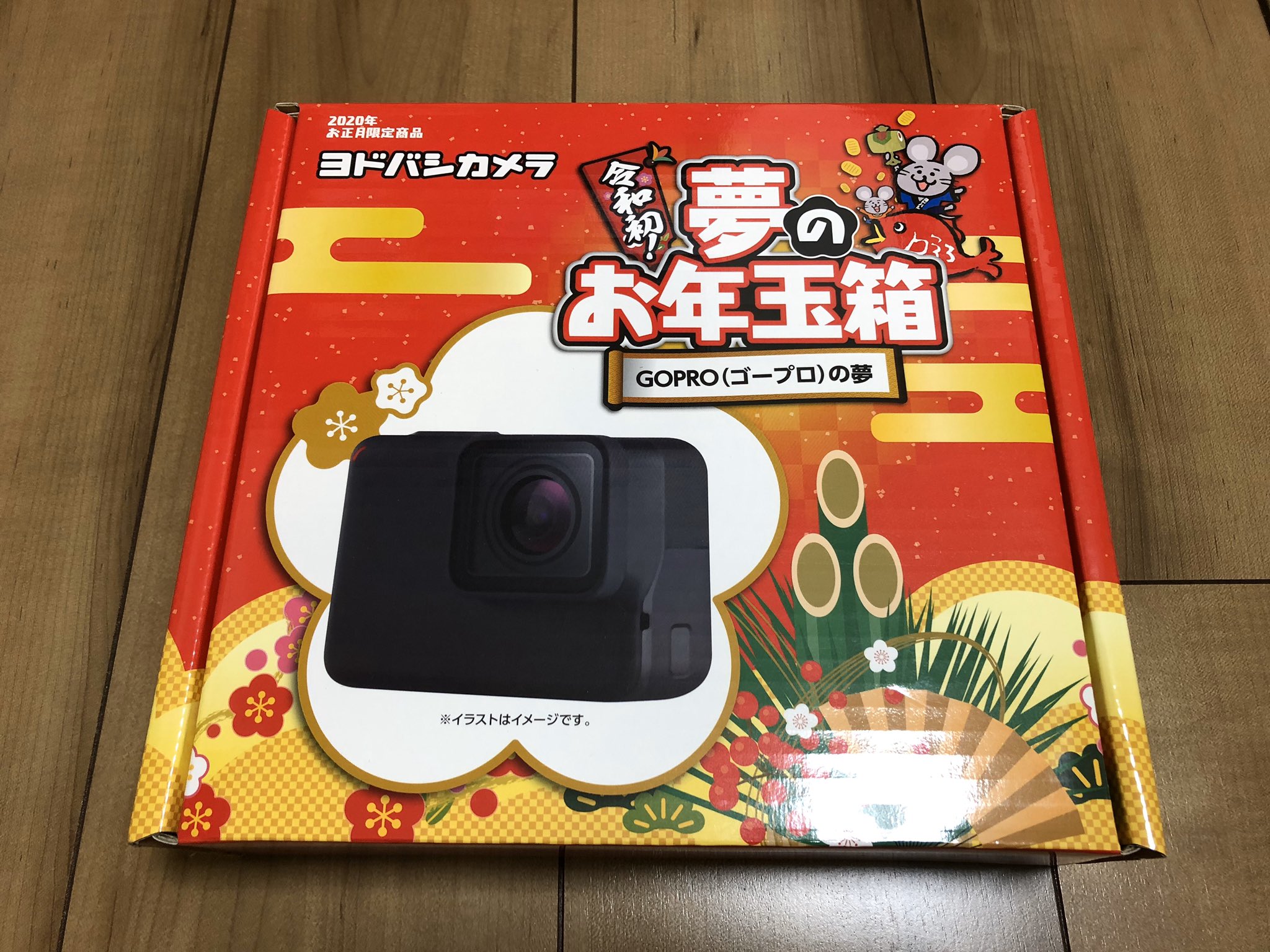 夢のお年玉箱2019 GoProの夢-