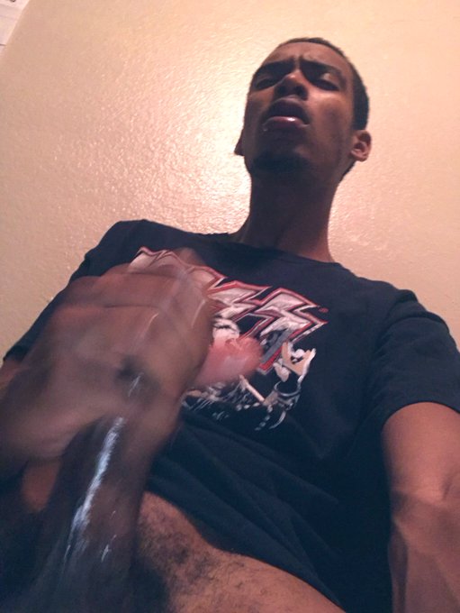 This is bout to be me for the next half hour. Beating my black dick until it spits cum all over the place<a href="/tag/bbc"class="tags"><span>#bbc</span></a><a href="/tag/xxx"class="tags"><span>#xxx</span></a><a href="/tag/hung"class="tags"><span>#hung</span></a><a href="/tag/masturbation"class="tags"><span>#masturbation</span></a><a href="/tag/dilf"class="tags"><span>#dilf</span></a><a href="/tag/cumshot"class="tags"><span>#cumshot</span></a><a href="/tag/cum"class="tags"><span>#cum</span></a>