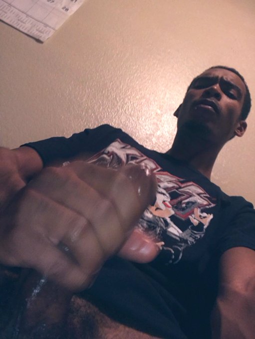 This is bout to be me for the next half hour. Beating my black dick until it spits cum all over the place<a href="/tag/bbc"class="tags"><span>#bbc</span></a><a href="/tag/xxx"class="tags"><span>#xxx</span></a><a href="/tag/hung"class="tags"><span>#hung</span></a><a href="/tag/masturbation"class="tags"><span>#masturbation</span></a><a href="/tag/dilf"class="tags"><span>#dilf</span></a><a href="/tag/cumshot"class="tags"><span>#cumshot</span></a><a href="/tag/cum"class="tags"><span>#cum</span></a>