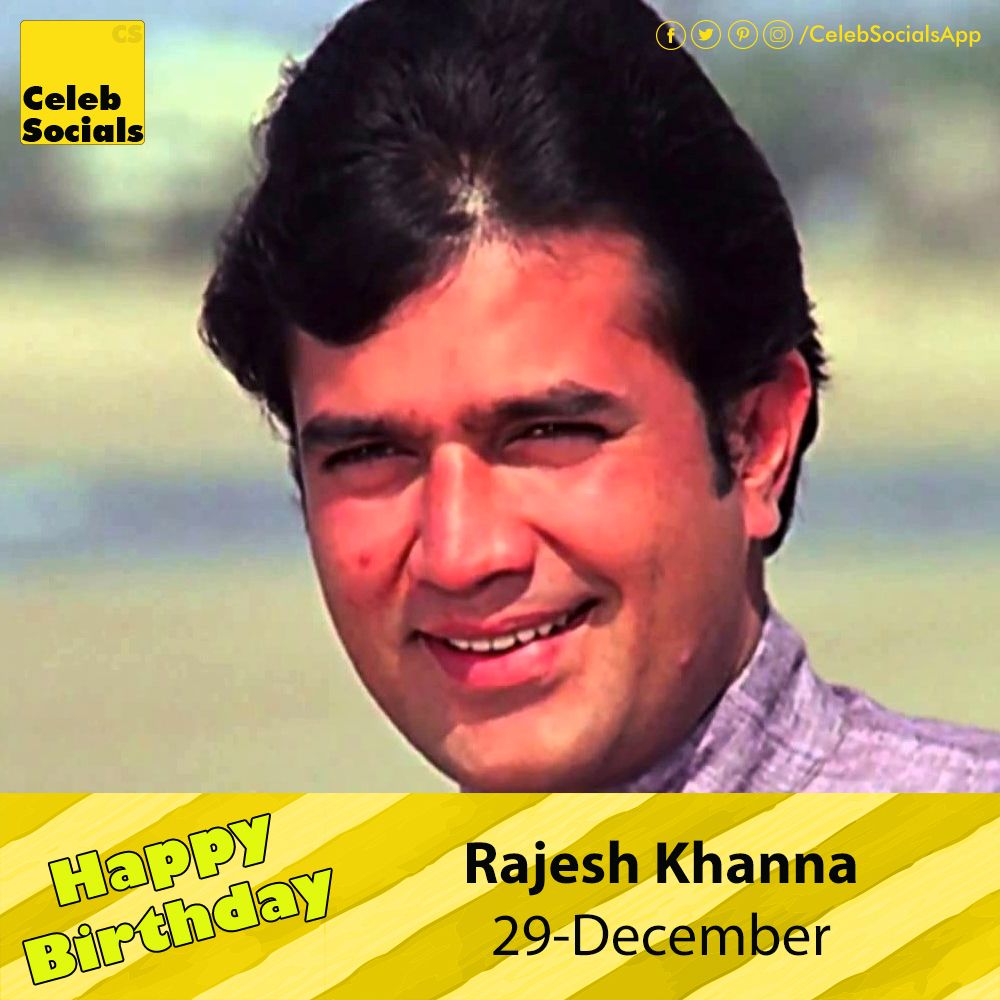 Happy birthday superstar Rajesh khanna 
