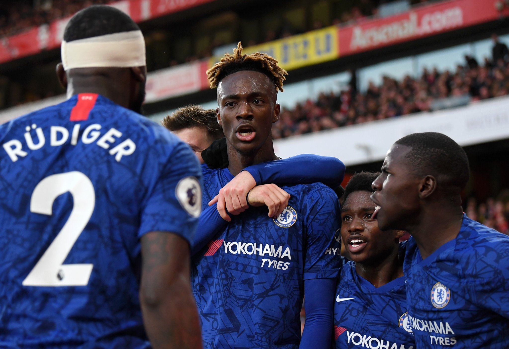 rudiger jersey number