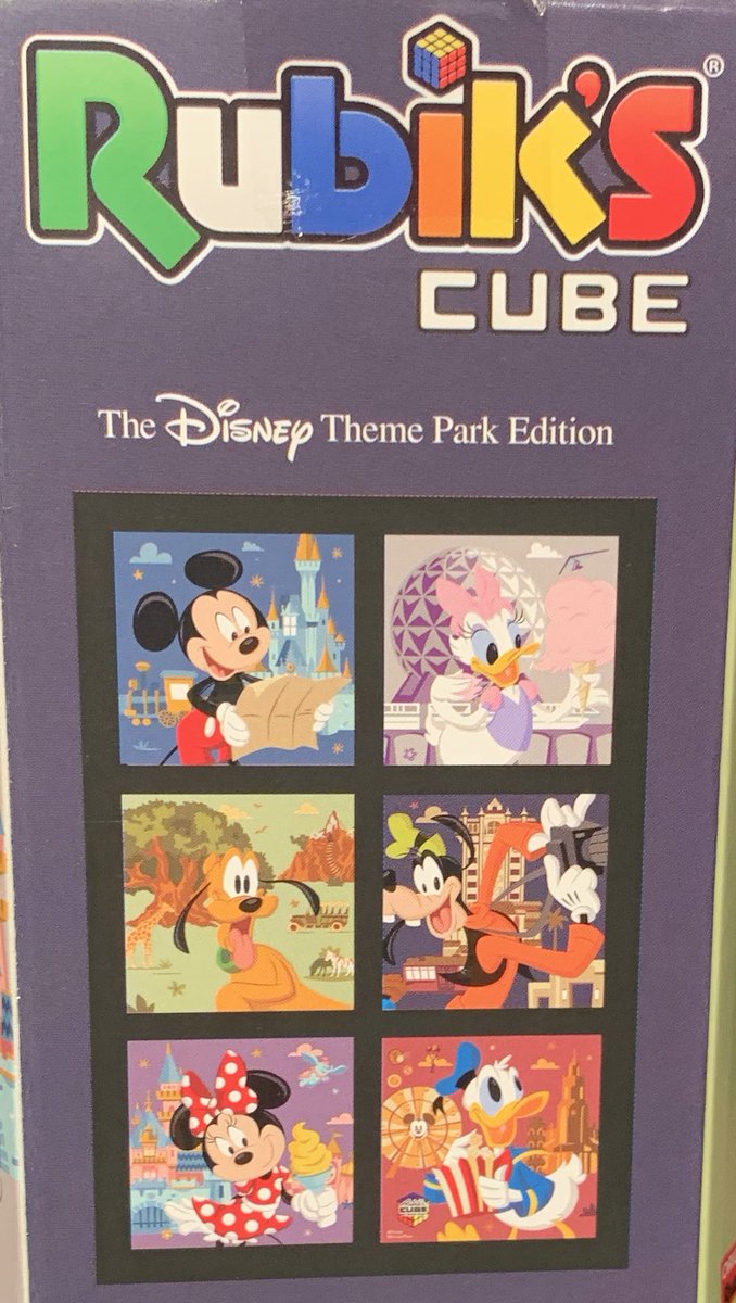 すちわーと In ディズニーワールド ディズニーワールド で見つけた ディズニーパーク 版の ルービックキューブ 突然ですが 各キャラクターはどこのパークにいるでしょう ミッキー デイジー プルート グーフィー