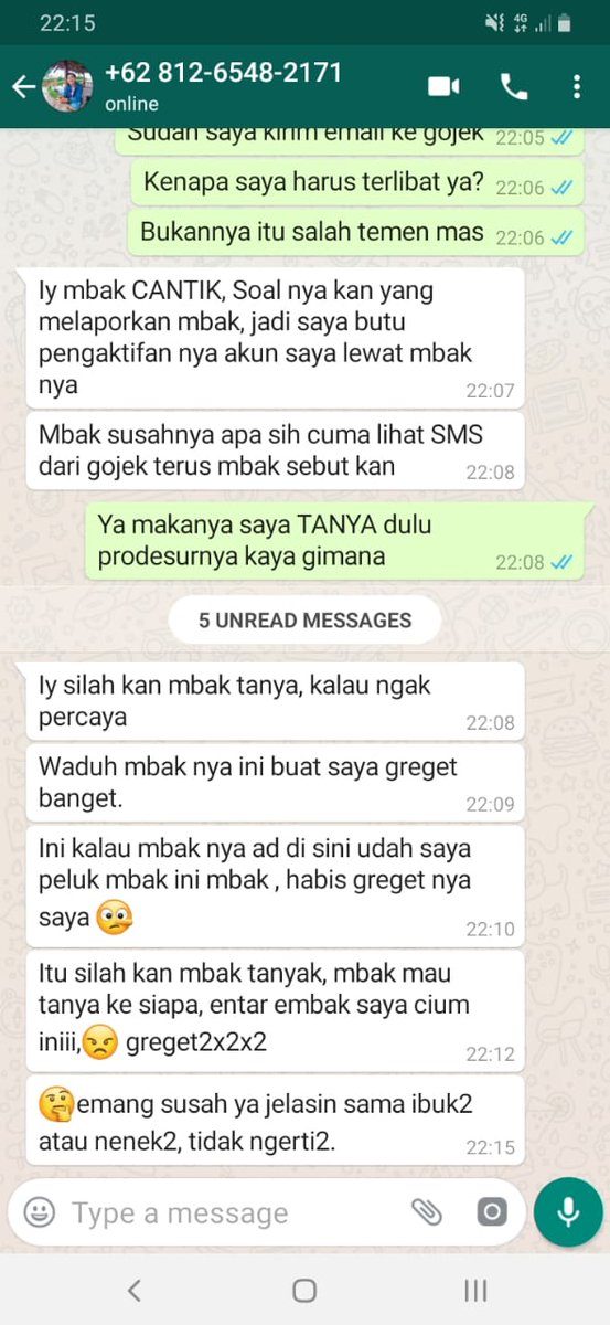 RanggaWidigda's tweet photo. Ada driver @gojekindonesia yang nyoba nipu dan ngelecehin adik gw 

Ujungnya berakhir ngasih ceramah agama abis dilaporin

Kejadiannya baru banget malem ini pake modus operandi lama yang minta 4 angka kode otp https://t.co/VX6LZtVKPU