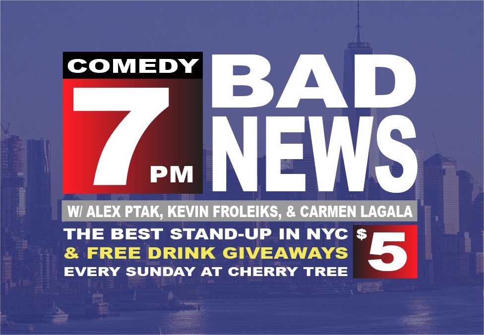 BadNewsItsAShow's tweet photo. TONIGHT AT @CherryTreeBar 
ITS THE LAST SHOW OF 2019
YOU CAN’T MISS IT
WHAT WILL YOUR FRIENDS SAY?
C’MON https://t.co/qVjoYL5oBs