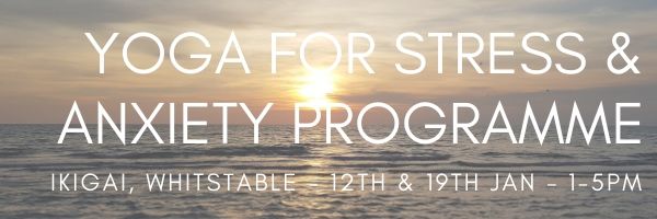 Forearthandyoga's tweet photo. You can change how stress &amp; anxiety impacts your life... Yoga for Stress &amp; Anxiety Programme - @ikigaiholistic Whitstable - 11th &amp; 18th Jan 2020 - no experience of yoga needed.
- https://t.co/KkIYLDCf4F https://t.co/qN1IIQdyaH