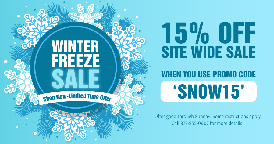 Last day of our Winter Freeze sale! Get 15% off your total order today. Get your music instruments and accessories at a great prize at prowinds.com/sale.