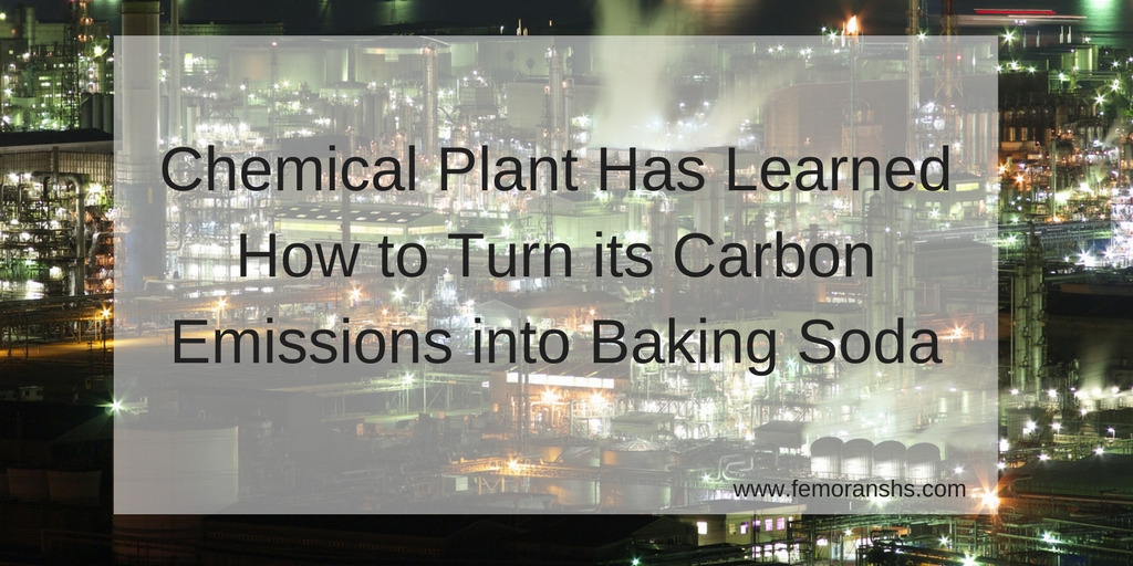 FEMoranSHS's tweet photo. #NewPost - #Chemical plant has started turning its CO2 into baking soda! https://t.co/FQJmMzQc1E https://t.co/XshDoc9gSO