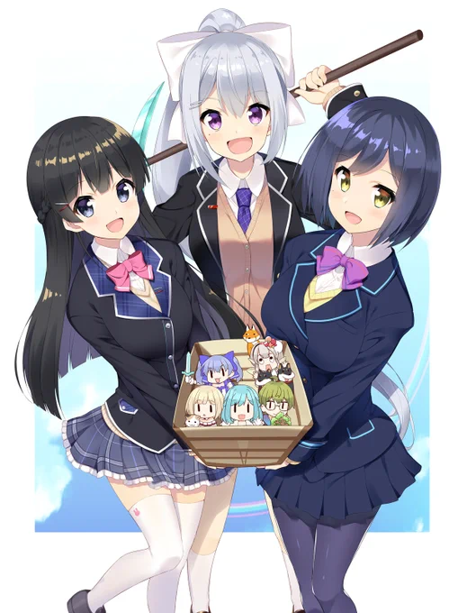 明後日(31日)の新刊の表紙です 新刊あります
#みとあーと #でろあーと #凛Art 