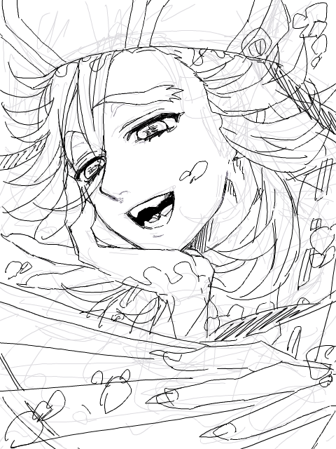 せっかくなら全身描きたいのでこれは供養 