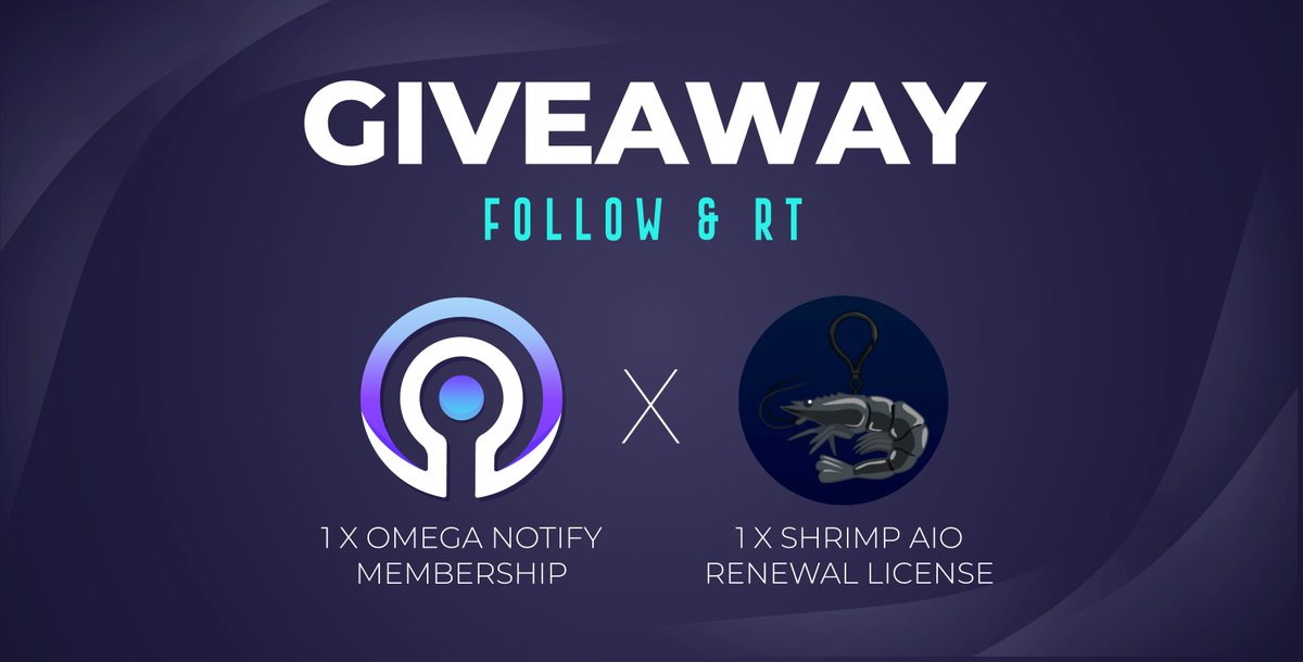 meshdotbot's tweet image. GIVEAWAY TIME SHRIMPBOYS! 🦐
Prizes : 😳
1x Omega Notify Membership
1x ShrimpAIO Renewal License

To Enter 
Follow @ShrimpAIO  &amp;amp; @OmegaNotify 
Retweet this tweet 🔁

Ends on 5th of January 2020
