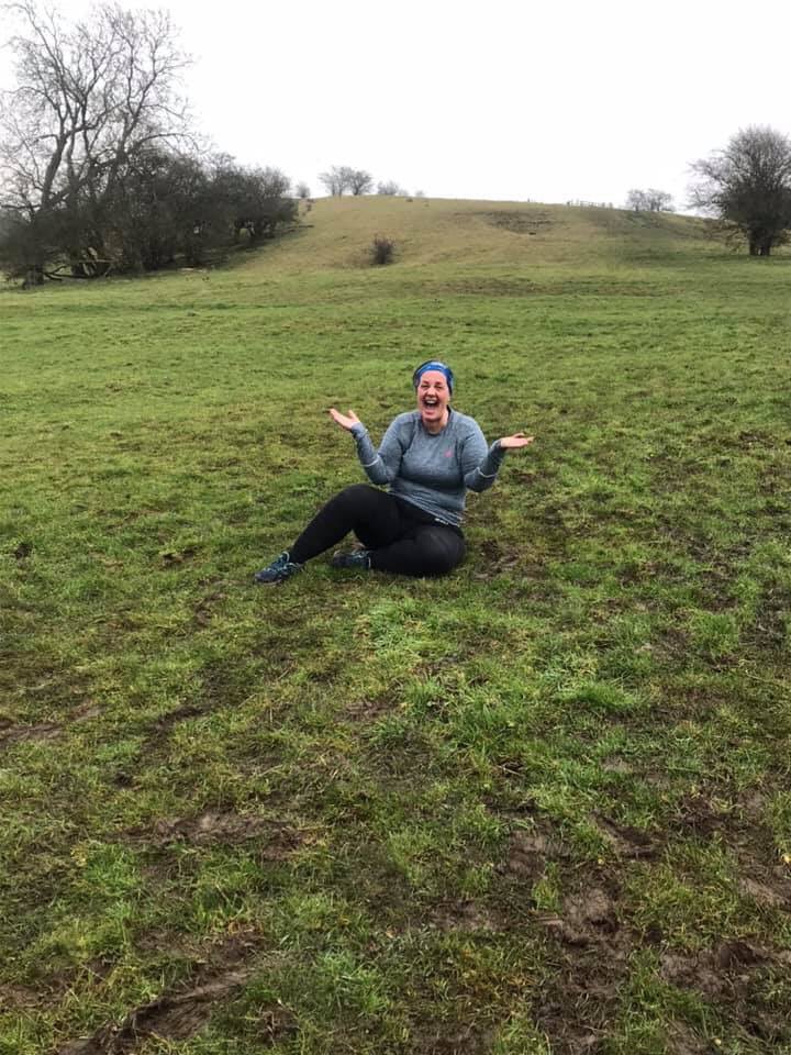 itsjanejackson's tweet photo. Is it even cross country running if you don’t end up on your bum? 
.
.
.
.
#crosscountry #trailrunning #millington #wolds #yorkshirewolds #godscounty #runbettertogether #ukrunchat #ukrunning #pockrunners #runbettertogether https://t.co/uaYvScnzgn
