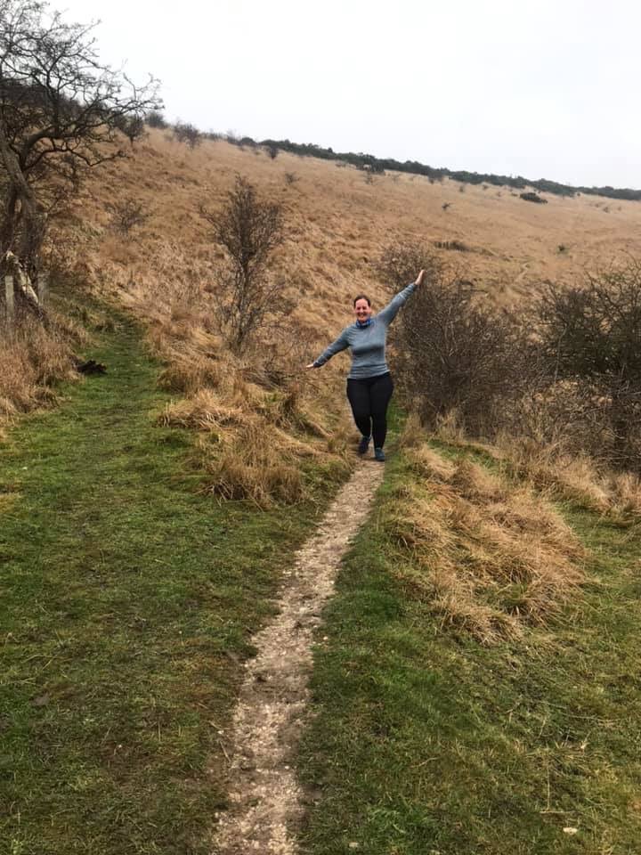 Is it even cross country running if you don’t end up on your bum? 
.
.
.
.
#crosscountry #trailrunning #millington #wolds #yorkshirewolds #godscounty #runbettertogether #ukrunchat #ukrunning #pockrunners #runbettertogether