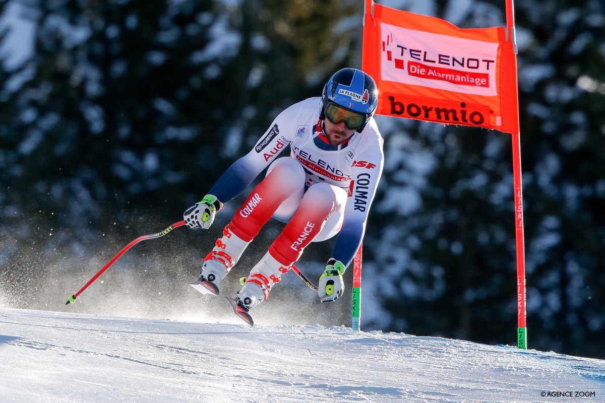 Éprouvante semaine sur cette piste verte de @bormioskiworldcup .. 😬
Mais très heureux de mes résultats en DH !

#anotherbestday 
#maplagne
#equipedefrancedouane 

#dpforever💫 

📸: agencezoom / Gepa