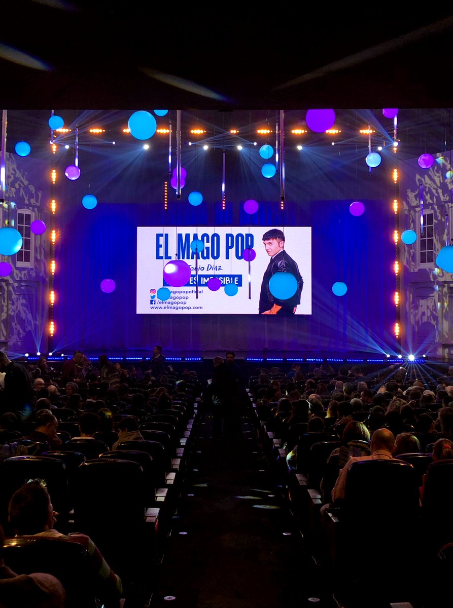 nurinss's tweet photo. Desitjant que comenci “NADA ES IMPOSIBLE” #ElMagoPop https://t.co/6g6zUxbbLD