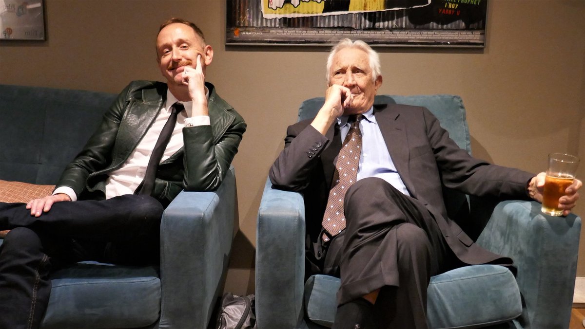 Mark0Connell's tweet photo. Catching GEORGE LAZENBY and the BFI’s 50th anniversary presentation of ON HER MAJESTY’S SECRET SERVICE.. https://t.co/lq5q0oGAUO
#TheYearinBond
@lazenbyofficial
#CatchingBullets
#JamesBond
#OHMSS50 https://t.co/0sU7MKxiSn