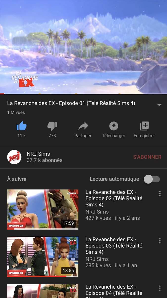 NRJ sims tweet media