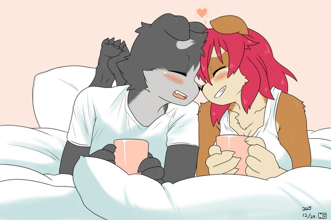 今日の一枚。
今年も、もう少しで終わり。今年一年を振り返りながら寝室でいちゃいちゃ😊💕

ピザさん@pizademoktteroのダニー君をお借りしました! 