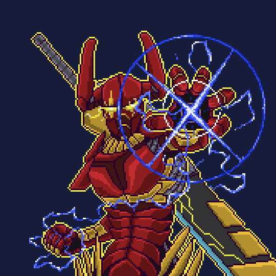 JorinDesign's tweet photo. "Prepare yourself!.." #mindseize #thyr #ascended #pixelart #digitalartistsgroup https://t.co/ilG4iHtTwx