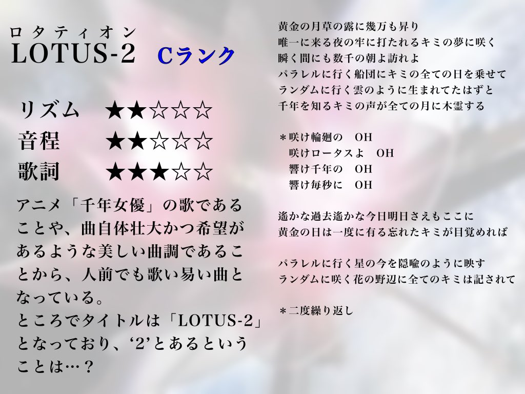 山本治 僕の好きな平沢進さんの曲を カラオケで歌えるかどうか という指標で紹介してみました なお全て独断と偏見です これ以外にも沢山の曲があるので是非