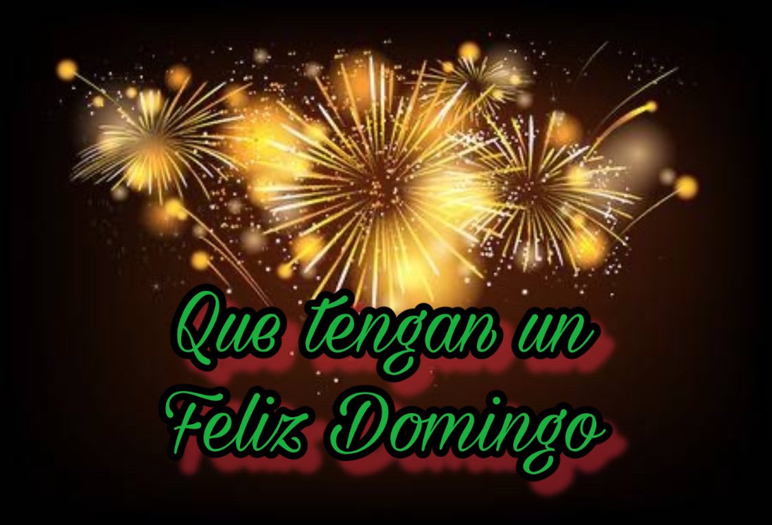 Buenos días, feliz domingo para todos!!!