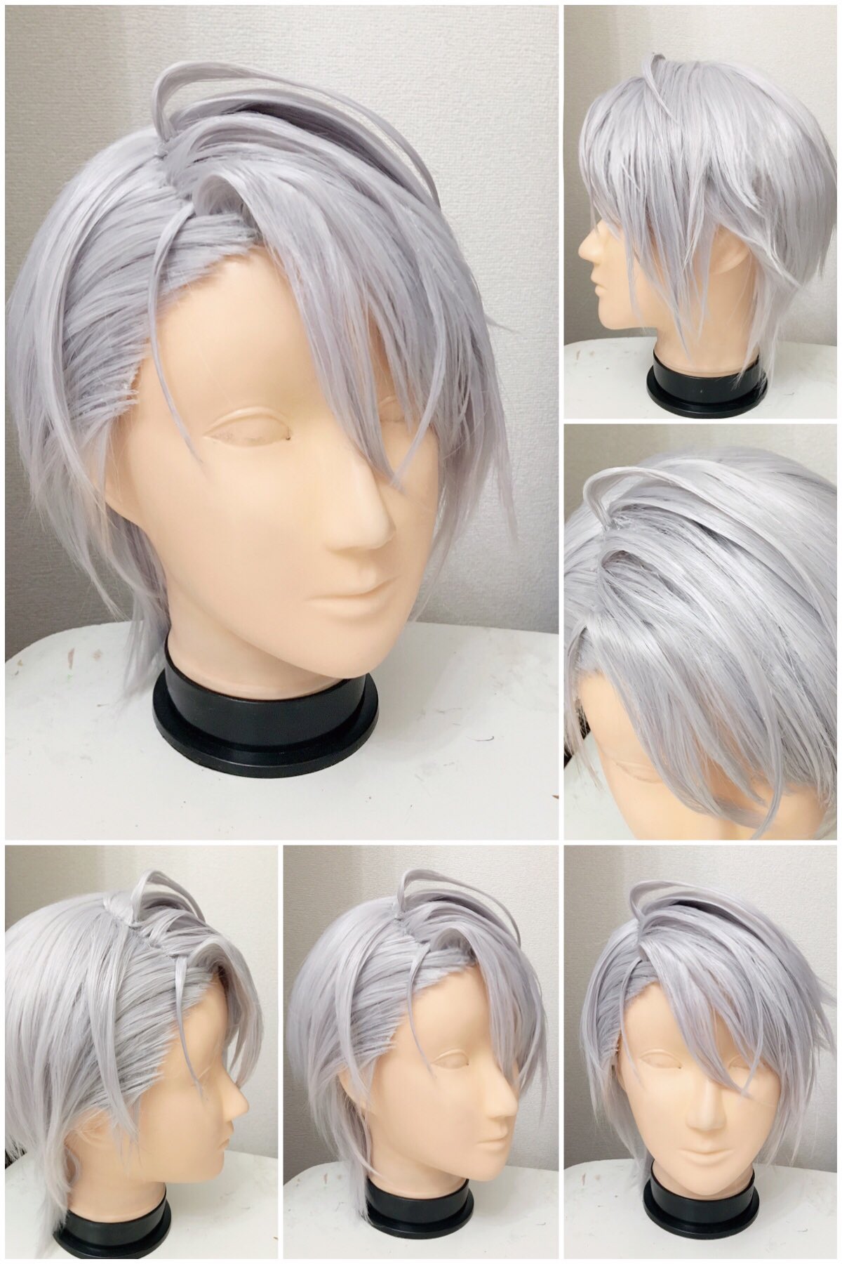 刀剣乱舞　山姥切長義 コスプレ ウィッグ Amazon.co.jp: コスプレウィッグ 山姥切長義 ウィッグ かつら