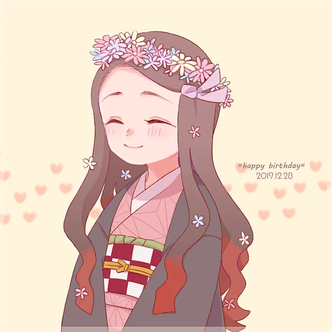 #竈門禰豆子誕生祭2019
遅れてごめんよ… 