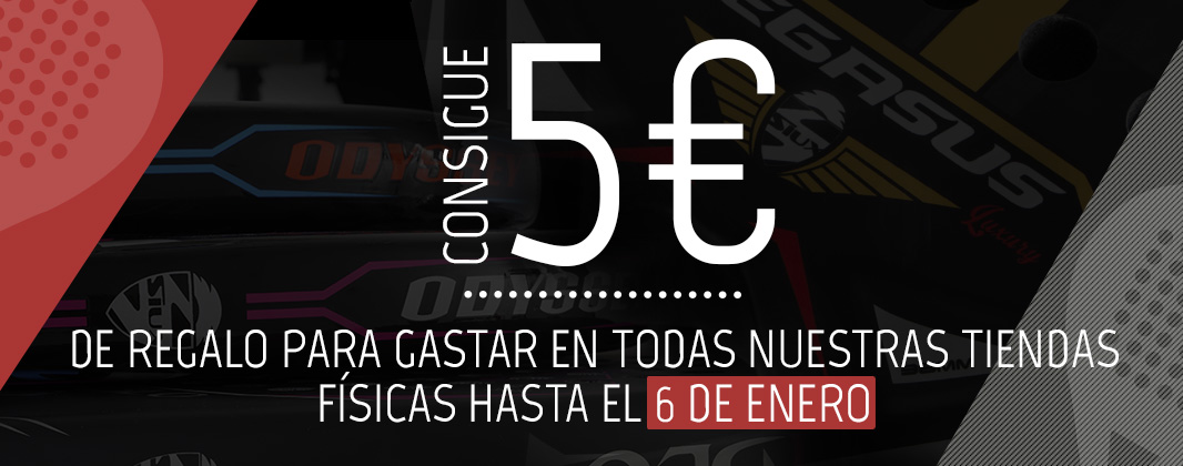 padelnuestro_es's tweet photo. En Padel Nuestro te regalamos 5€ para que uses hasta el 6 de enero en nuestras tiendas físicas 😍

👉 https://t.co/k2Mp0b0FMZ 👈

#padel #regalo https://t.co/FeqoaeJ8dM