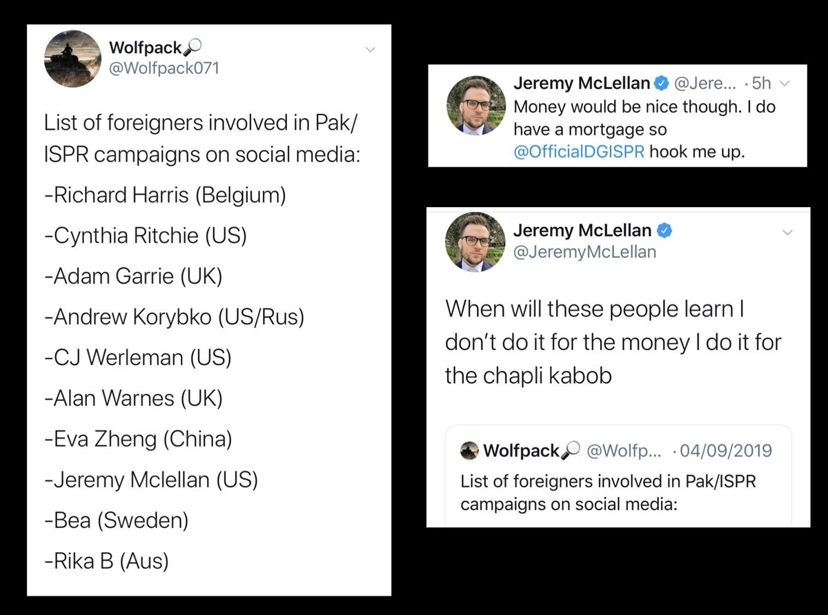 Asif Ghafoor (@peaceforchange) on Twitter photo Dear <a href="/JeremyMcLellan/">Jeremy McLellan</a> and others listed / myriad such missed in the attached tweet. Thanks for your voluntary support. They don’t know that truth and passion aren’t bought being expression of one’s conscience. Provided one has. Dear <a href="/JeremyMcLellan/">Jeremy McLellan</a> and others listed / myriad such missed in the attached tweet. Thanks for your voluntary support. They don’t know that truth and passion aren’t bought being expression of one’s conscience. Provided one has.