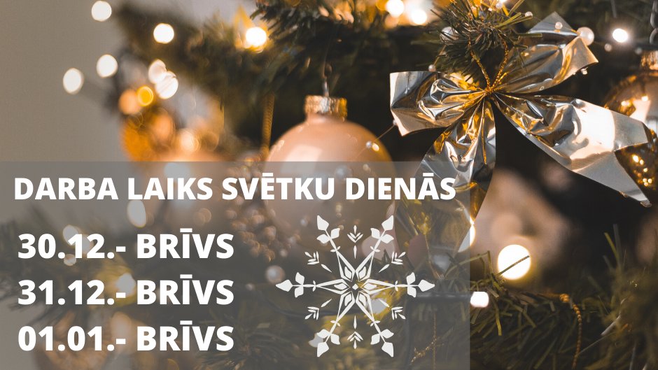 Mūsu klīnikas darba laiks svētku dienās!
Uz tikšanos Jaunajā 2020.gadā!
#DrSolomatina #acucentrs #darbalaiks #Jaunaisgads