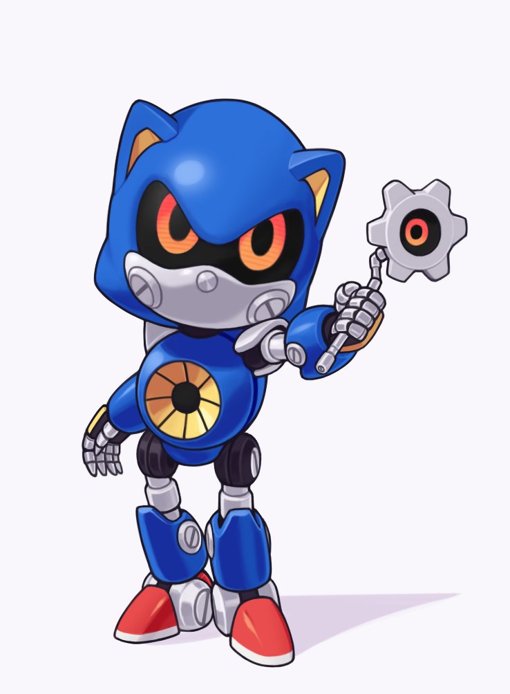 Baby metal sonic... giving you a metal f"lordyan 耶 博 士 の イ ラ ス ト.