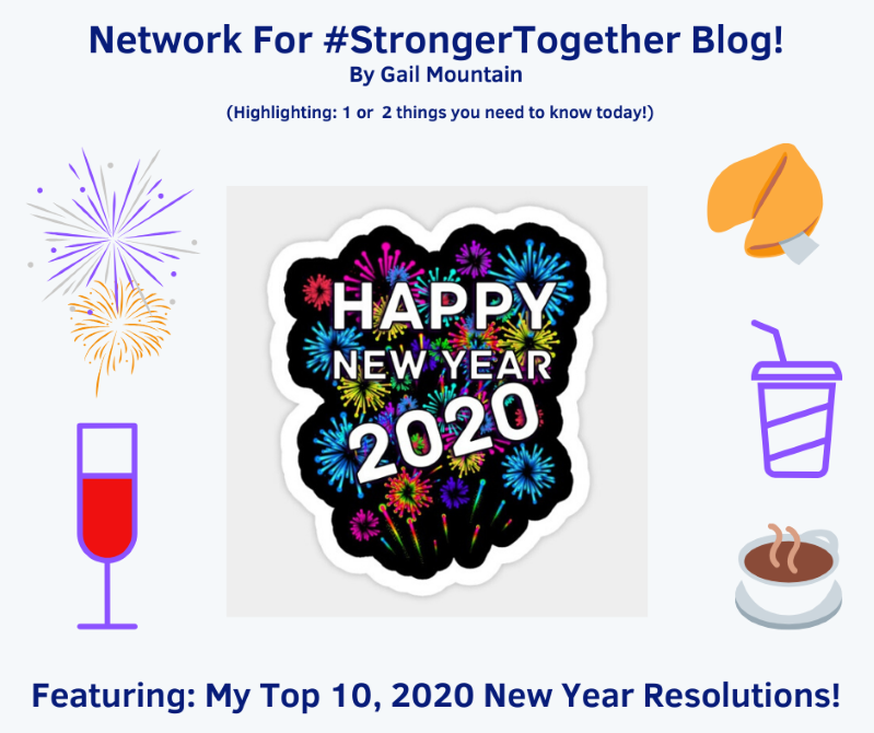 GKMTNtwits's tweet photo. #Network4StrongerTogether Blog! My Top 10, 2020 New Year Resolutions: Plus One! 🎇 Including, but not limited to, a great tool to add to the myriad of ways there are to view candidates voting records... https://t.co/e5d3WW41RQ g. 💮 #Its2020Now https://t.co/pkvKX0QibV
